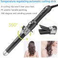 Electric Automatic Hair Curling Iron PTC Ceramic Adjustable Temperature Hair Curler Roller Curling Wand Styling Tools