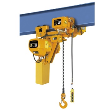 1T--10T 3M-4M low head-room HHBB series Electric chain hoist with electric trolley 380V50HZ 3-phase,lifting machine