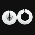 1pcs Plastic wall hole duct cover shower faucet angle valve Pipe plug decoration cover snap-on Plate kitchen faucet accessories