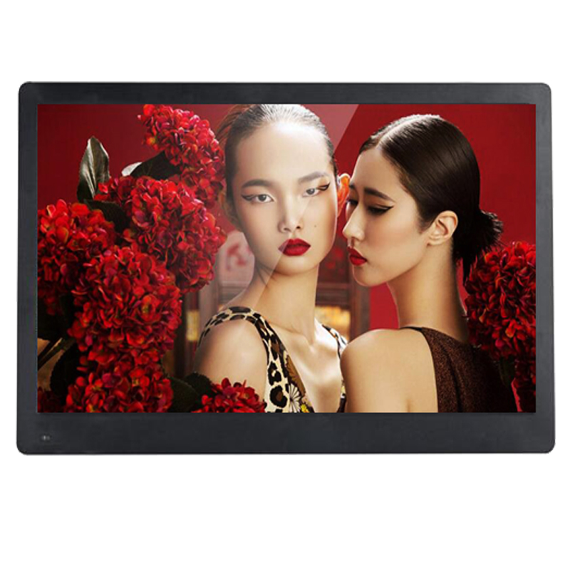 13.3 Inch 1920 * 1080 / 16:9 IPS Digital Photo Frame Support SD AV HDMI USB free shipping