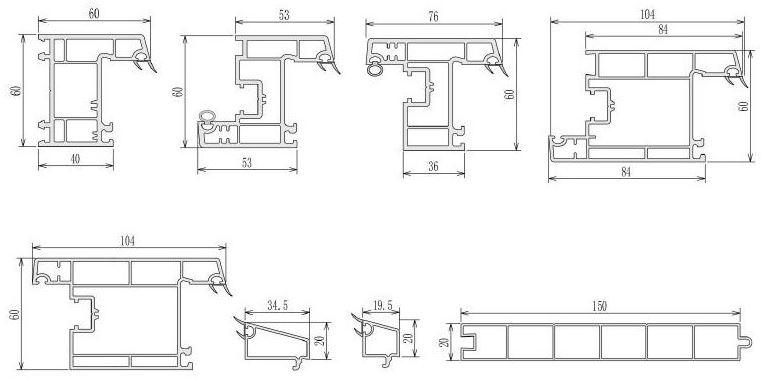 Upvc Profiles super quality