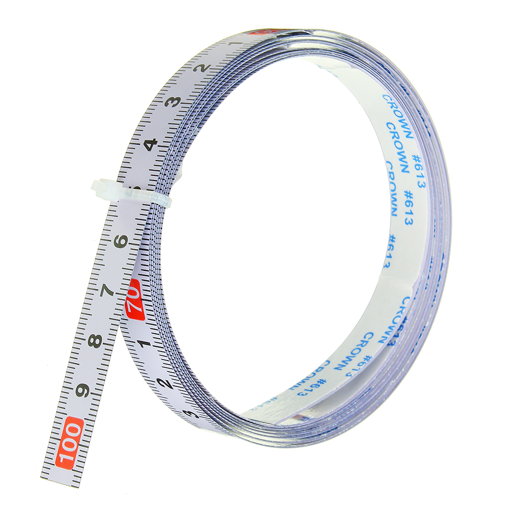 DANIU Miter Track Tape Measure Self Adhesive Metric Steel Ruler Saw Scale For T-track Router Table Saw Band Saw Woodworking