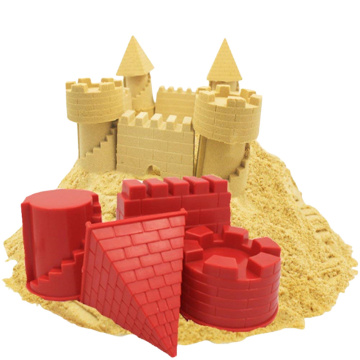 Baby Soft Rubber Dune Sand Mold Tools Set Summer Seaside Beach Educational Toys DIY Castle Model Play Sand Outdoor Toys for Kids
