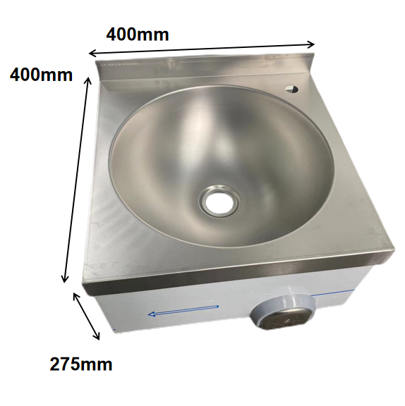 stainless steel washbasin with knee press