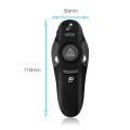 kebidumei Wireless Presenter With Laser Pointer Red Light RF Wireless Laser Pen 2.4GHz USB Remote Control For PPT Presentation