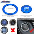 New Car Styling Accessories Fit For Toyota C HR Corolla Auris Prius Chr Cover Ring Start Stop Engine Power Button Ring Sticker