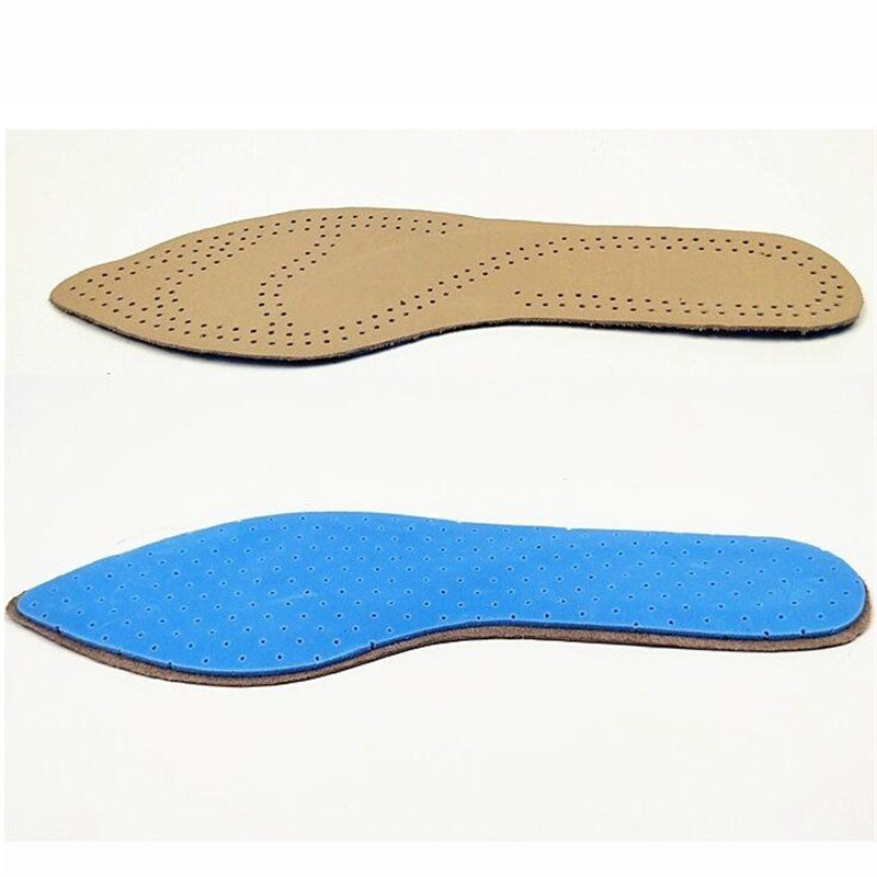 Women Leather Insoles for Ladies Flat Head Tip Head High Heels Boots Ultra Thin PigSkin Shoe Pad Comfortable Inserts Soles
