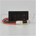 GWUNW BY32A 200V 20A-500A DC Voltage Ammeter Current Tester Meter Voltmeter Dual LED Display [***Must have a shunt to use***]