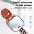 Bluetooth Wireless Microphone Metal Handheld Karaoke Mic USB Mini Home KTV For Music Playing Singing Speaker Portable Player
