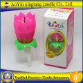 Funny Flowering Happy Birthday Musical Candles