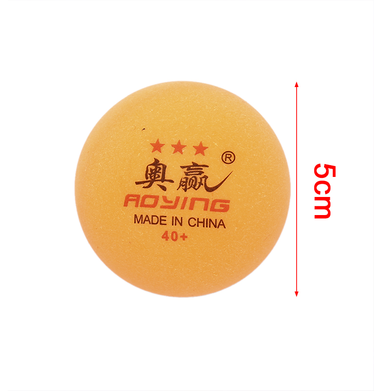 30pcs/bag Professional Table Tennis Ball 50mm Diameter 3 Star Ping Pong Balls for Competition Training Low Pirce