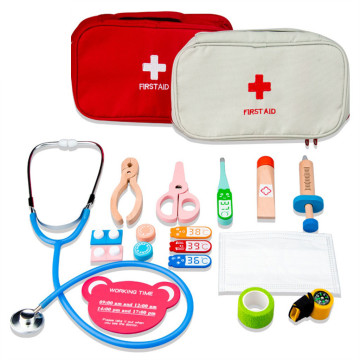 17PCS Kids Doctor Toys Medical Kit Doctor Nurse Dentist Pretend Roles Play Toys Set Kids Early Learning Simulation Game Gifts#g4