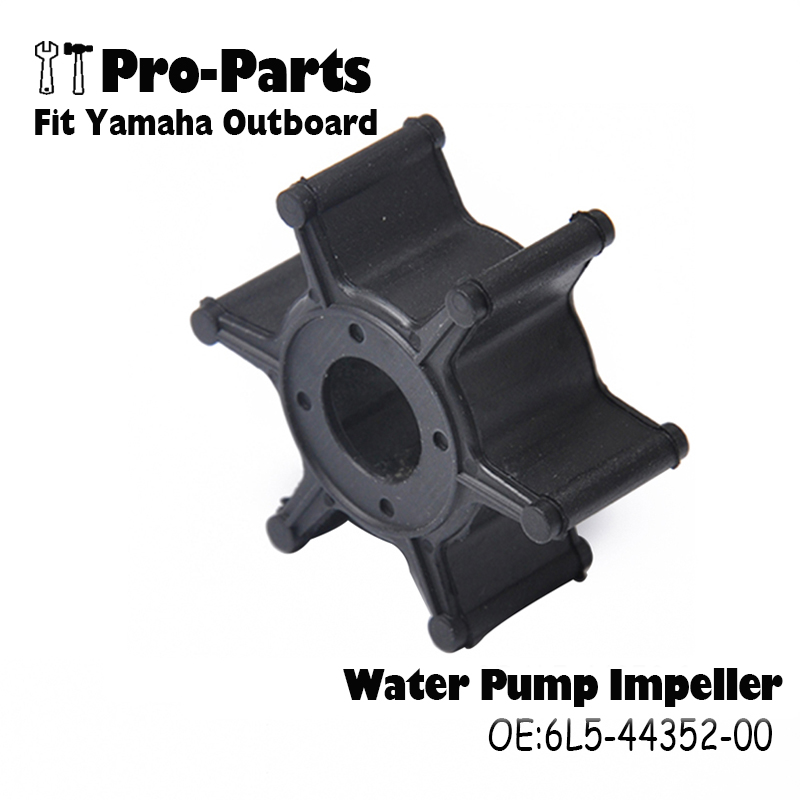 New 6L5-44352-00 Water Pump Impeller Fit Yamaha Outboard F2.5 3A MALTAImpeller Replaces