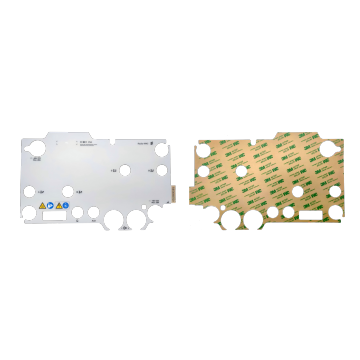 Hollowed out control panel