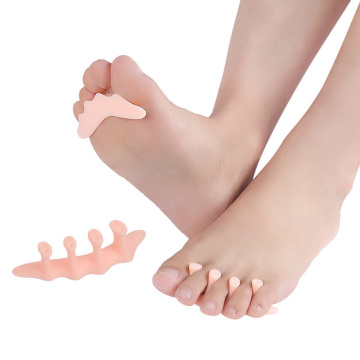 1 Pair Toe Separator Toe Foot Care Pad Corrective Insole Hallux Valgus Bunion Tool Finger Toe Separator New arrival