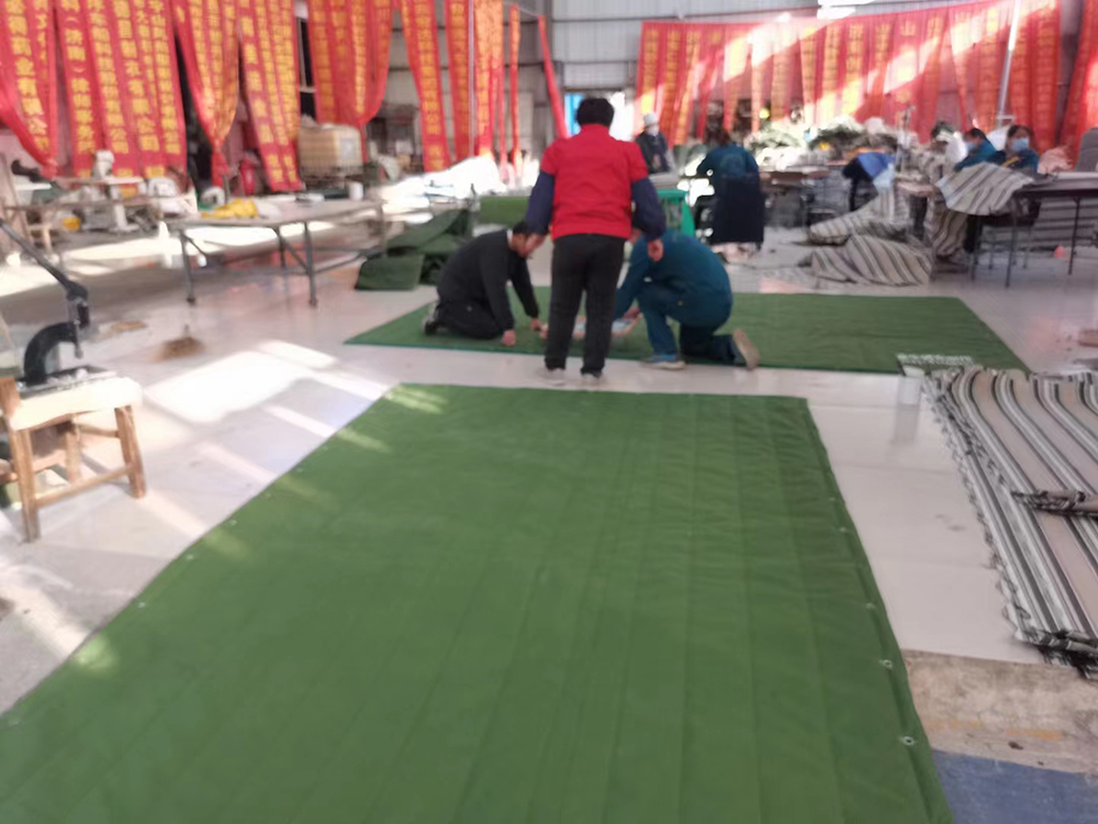 Customized Processing Of Canvas Cotton Door Curtains