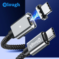 Elough 5A 100W PD Magnetic Cable USB Type C to Type C Cable For Huawei P40 Samsung Note 10 MacBook Pro USB-C Fast Charging Cable