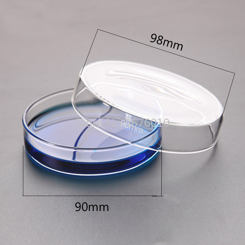 5 Piecs/pack 90mm Boro Glass Petri Dishes Affordable for Cell Clear Sterile Chemical Instrument Culture Dish Lab Supplies