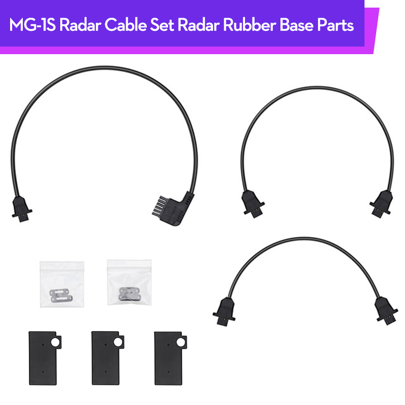 Original MG-1S Radar Cable Set Radar Rubber Base Parts for DJI MG-1S Agriculture Industrial Drone Accessories