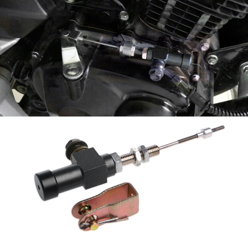 High Quality 1 Pc Motorcycle Hydraulic Clutch Master Cylinder Rod Brake Pump M10x1.25mm Aluminum