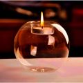 Crystal Glass Candle Holder Home Decoration Candlestick Transparent Romantic Wedding Bar Party Home Decor