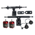 In Stock! Maytech DIY Electric Skateboard Longboard Double Kingpin Trucks and Motor Kits (Dual Drive) 5065 63mm Motors Kit