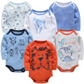 2020 Baby Bodysuit Long Sleeve Spring Autumn Girls Boys Clothes Body bebe Cartoon Printed 0-24 months Newborn Infant Outwear