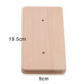 Zipper Installation Assistant Leather Craft Tool Wooden DIY Leather Craft Upper Zipper Correction Template Hand Craft Tool