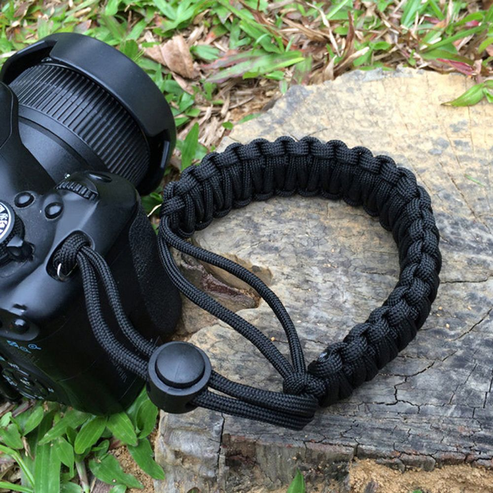 1Pc Camera Adjustable Wrist Lanyard Strap Grip Weave Cord for Paracord DSLR New Prevents your cameras from dropping