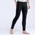 Mens warm pants for winter thermal underwear Long Johns thick Fleece Leggings