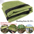 Customized Size Green Sun Shelter Canopy Succulent Sun Shade Sail Home Garden Awnings Outdoor Protection Covers Customized Size