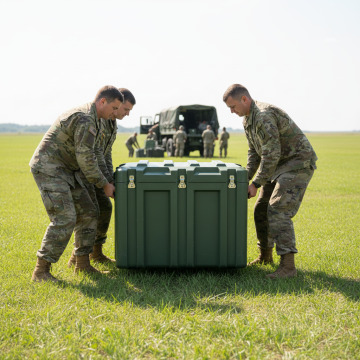 Portable Rotomolded Wheeled Container