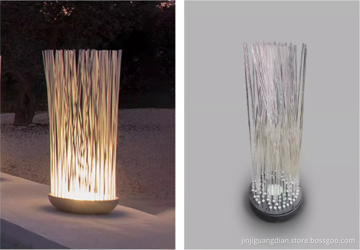 Fiber Optic Reed Light