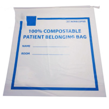 100% Biodegradable Compostable Cotton Rope Drawstring Bag
