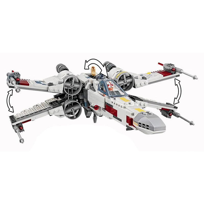 05145 Lepining Star Series Wars X-Wing Building Blocks Starfighters Star 75218 Bricks Toys Model for Kids Christmas gifts