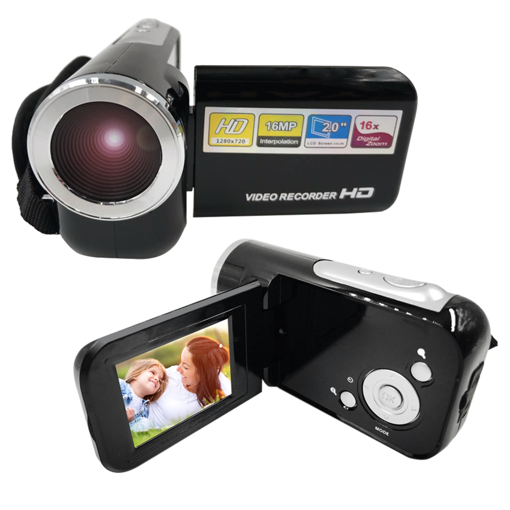 Mini Digital Video Camera DV Video Camcorder 1080P 1280x720 2inch TFT Screen 16x Digital Zoom for Children Birthday