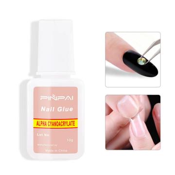 PINPAI Nail Glue False Nail Glue Nail Art Glue For Foil Sticker Nail Transfer Nail Tips Adhesive False Nails With Glue TSLM1