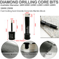 SHDIATOOL 1pc Welded Diamond Drilling drill Core Bits Wet M14 thread hole saw for drilling granite and marbel