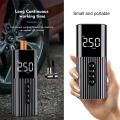 New 12V 100PSI Rechargeable Air Pump Tire Inflator Cordless Portable Compressor Digital Car Tyre Pump for Car Bicycle Tires Ball