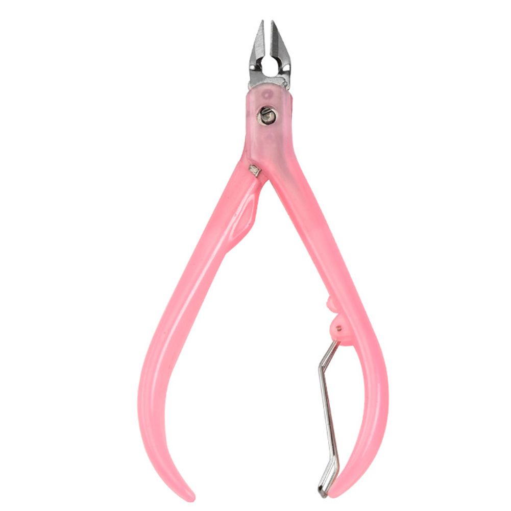 Nail Cuticle Nipper Stainless Steel Rainbow Tweezer Clipper Dead Skin Remover Scissor Plier Manicure Nail Art Tool