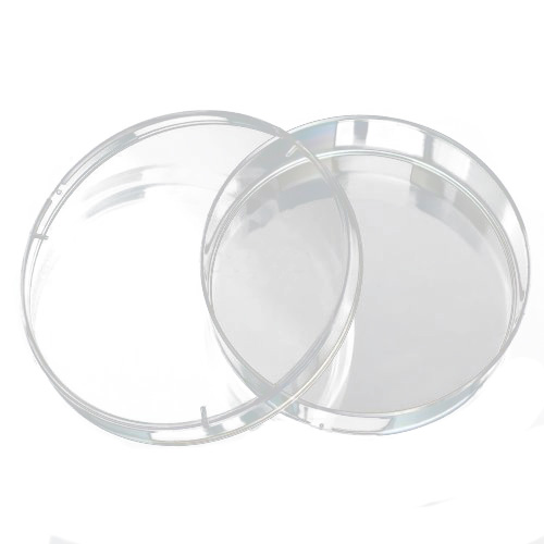 SOSW-10Pcs Sterile Petri Dishes w/Lids for Lab Plate Bacterial Yeast 55mm x 15mm