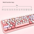 New Arrival 2.4G Wireless Keyboard and Mouse Mixed Color Full-size Keyboard Mouse Combo Set For Notebook Desktop PC