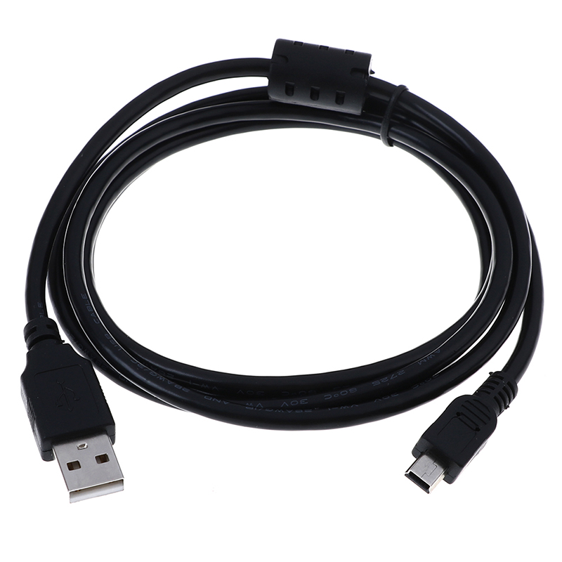 Mini USB 2.0 Port Charging Data Cable Pictures Video Data Transfer Charger Cables Cord Wire Line for Canon Camera Series 1.5m