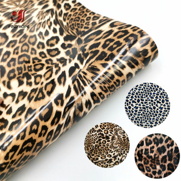 Roll 50*100cm Leopard Pattern TPU Heat Transfer Vinyl Iron-on HTV Heat Press Cricut Film For T-Shirt Textiles Clothing DIY
