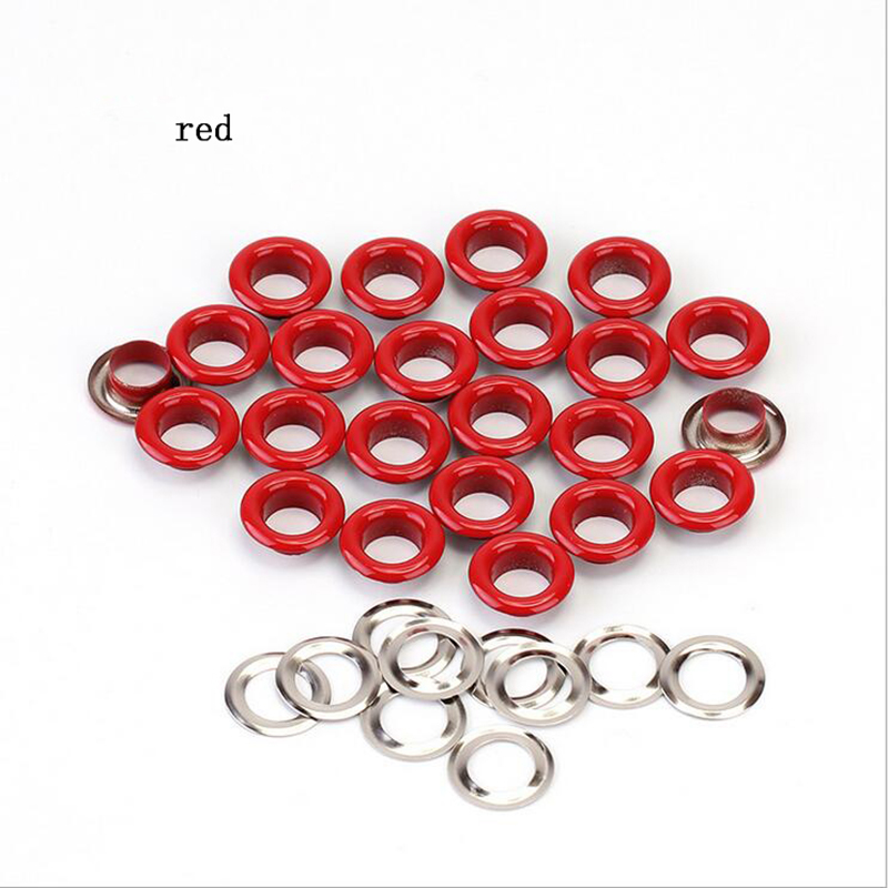 8x14x5 mm Scrapbook Eyelet Metal eyelets For Scrapbooking DIY embelishment for homework clothes sewing garment eyelets 100 pcs