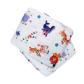 6 Pcs DDLG Adult Diaper M Size 5000ML Velcro ABDL Animal Acrobatic Troupe Printed Nappy For Adult Baby Boy For Adult Baby Girl