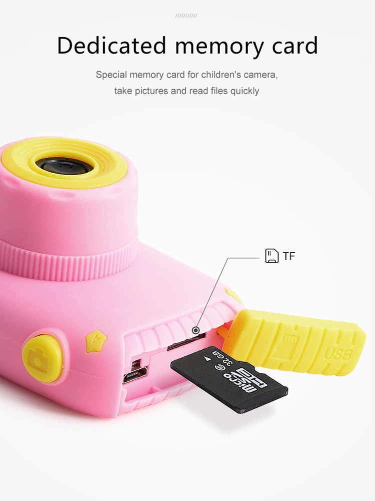 20MP Mini Children Kids Camera HD 1080P Digital Portable Video Photo Camera Child Educational Toys For Game Study Gift Birthday