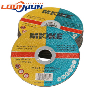 25pcs/lot 115mm Metal Cutting Disc Wheel Resin Cutting Circle Grinder Cut Off Wheels use for Iron Steel Pipe Bar cutting