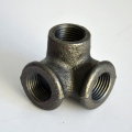 Antique Style Black self colour malleable iron pipe fittings connectors Black cast Iron threaded pipe 1/2 inch 3/4 inch 1 inch