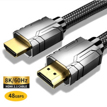 8K HDMI-compatible Cable 4K 60HZ UHD HDR 48Gbps V2.1 for Xiaomi Samsung Screen TV PS4 PS5 Splitter Switch Audio Video